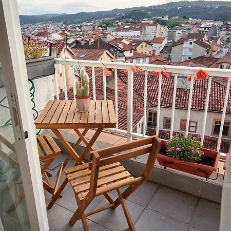 Duplex Luminoso Con Vistas En El Centro De Ourense 아파트 외부 사진